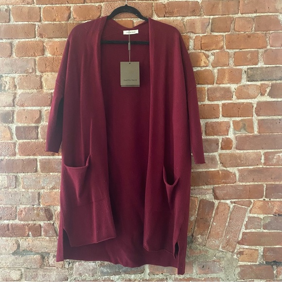 Gentle Herd Wool Cardigan NWT - Picture 2 of 6